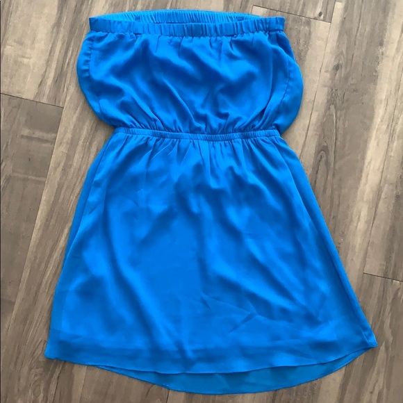 Express strapless dress - Picture 2 of 5